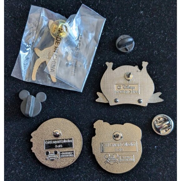 4 Disney pins Bambi Mickey Epcot 2000 John Flying Hidden Mickey March Hare - Picture 7 of 14